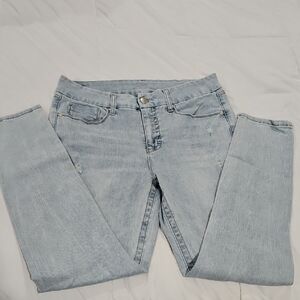 Seven - Light Wash Skinny Jeans